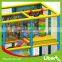 custom make small children commercial indoor playground equipment in cartoon theme