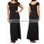 middle aged clothing viscose abayas women blank dress