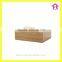 2015 High Quality classic wood cigar humidor with bamboo cover made in China