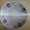 new hot sale white porcelain dinner square plate/10.5 ceramic dinner plate