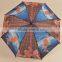 The children straight umbrella spiderman design