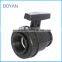 Plastic Pipe Fitting For Irrigation Pvc Black Single Union Ball Valve