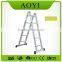 A variety of using aluminium alloy extension 3 ways ladder with joint AY-107 with EN131