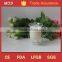 Innovative product double wall glass milk mug with handle