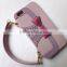 hot sale factory supply chain handbag silicone phone case