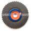 80-320grit 4inch 100mmx 16mm korea style flower-shaped flap disc calcined alumina Flexible Flap Disc