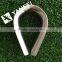 Stainless Steel European Type Wire Rope Thimble For Wire Rope