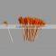 65mm colorful party frilled cocktail toothpicks