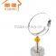 Beautiful princess style decorative yellow acrylic makeup mirror