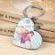 High quality Customized sublimation blank mdf keychain