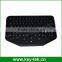 IP68 Ruggedized Sealed Silicone Industrial Military Keyboard With Optical Trackball