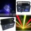 Mini dmx 3d animation rgb laser Projector red green blue DJ Disco Light Stage Xmas Party Laser Lighting Show