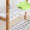 New Arrival Mini 3tiers Bamboo Towl Rack,white Hanging Bathroom Shelves