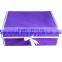 flower non woven storage box with three drawer