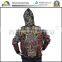 Gold Embroidery Zippered Hoodie