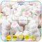 Hot sale low price flower shaped yummy marshmallow candy