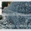 Gabion box fencing in iron wire mesh