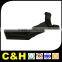high precision black anodized cnc machined aluminum parts