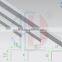 L T shape edge banding with aluminum material