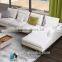 2017 New Collection High Quality Cotton and Line Fabric Solid Wood Construction Sofa Set