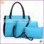 Hot Selling Sky Blue Handbag for Women Set Bags Online