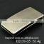 High-level men's 35mm built-in in-put two-piece plate belt press buckle