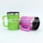 Promotion 2016 personalized coffee thermos stainless steel coffee mugs with handle