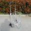 Folded shopping cart----Aluminum Alloy Frame with PU wheel