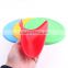 Silicone Pet Frisbee/can custom logo dog frisbee