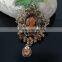 Antique brooch rhinestone wedding brooch braidal party pin