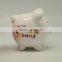 Fashionable ceramic animal piggy banks,pig piggy bank for kids