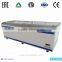 Low-E sliding glass doors chest freezer