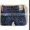 Classical Five Pockets Slim Fit 100% Cotton Denim Jeans Trousers for Men