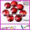 China Highest quality cobalt color sew on strass rhinestones rivoli shape flatback jewellry beads with holes