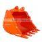 Professional design rock bucket for skid steer loader made in china
