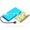 New hot products 4000mAh Built-in Cable metal universal portable charger power bank