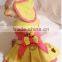 Garden Dog Harness Dress 4 Piece Set - Dress, Hat, Leash and Panties