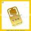 2016 new promotional gifts metal gold book marker