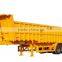 Shandong trailer manufacturers hydraulic cylinder dump semi trailer