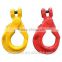 Grade 80 clevis self locking hook with grip latch /clevis safety hook
