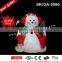 Battery operated LED Christmas snowman with light decoration