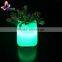 Vase mini bluetooth speaker think box with usb wireless rechargable led light remote control