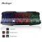 Custom USB wired Rainbow led backlit keyboard mouse for desktop