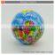 Earth design imprint 4 inch pu foam ball for sale