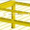 Metal Bed twin size yellow 38X75"