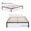 Wooden slat bed frame, mattress foundation, platform bed frame, box spring replacement