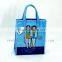 New design pvc gift bag with handle for shopping/PVC Shopping Bag printed