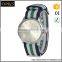 DW nylon strap man watch colorful quartz watch