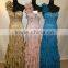 Elegant One-shoulder Beaded Larying Chiffon Long Latest Design Formal Evening Gowns
