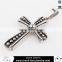 large steel cross pendants costume jewelry